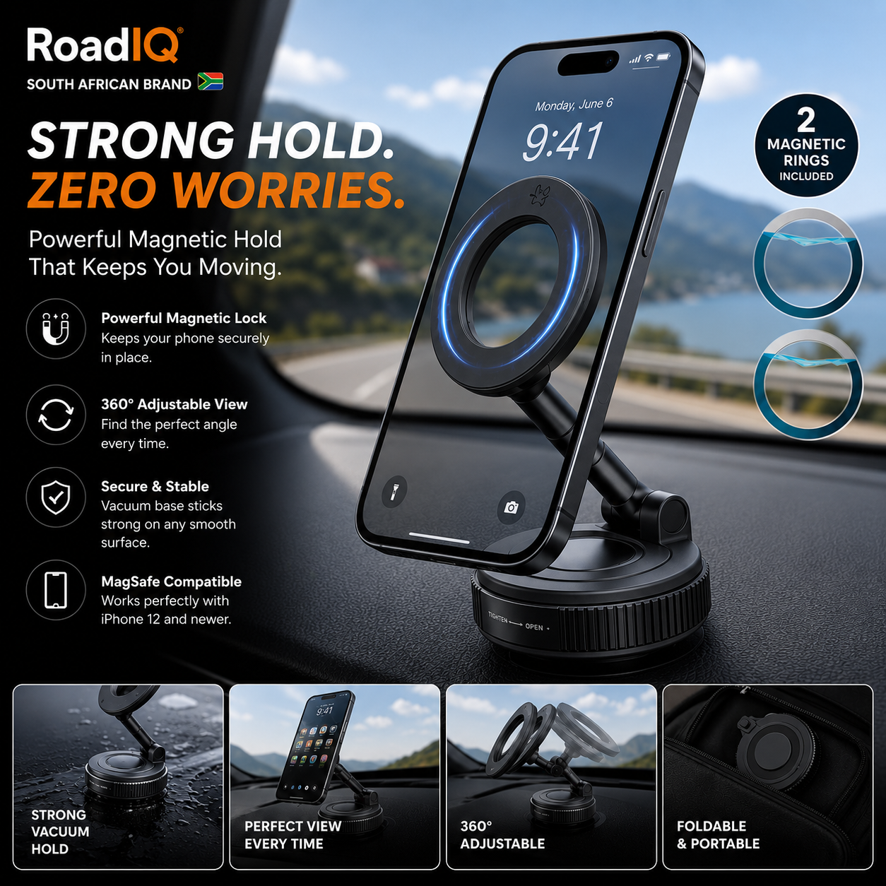 RoadIQ AeroLock™ Pro