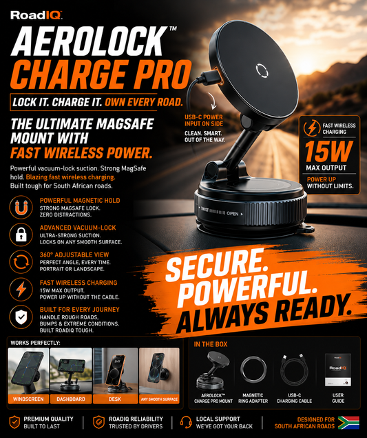 RoadIQ AeroLock™ Charge Pro